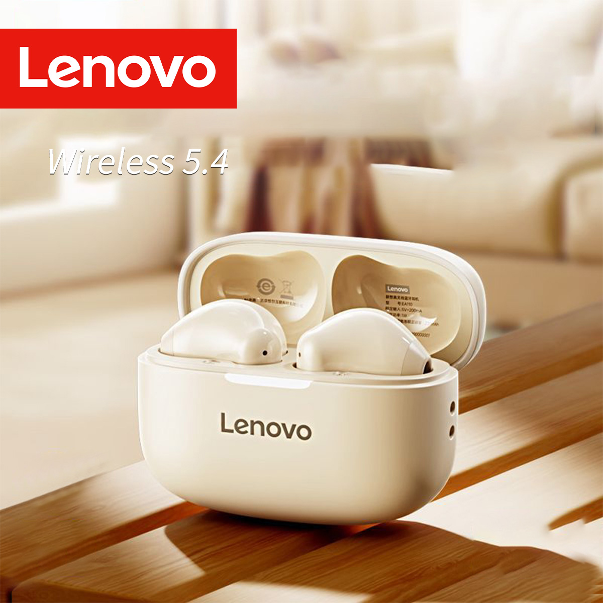 Phone Accessories Amazon - Écouteurs sans fil Bluetooth Lenovo EA110,