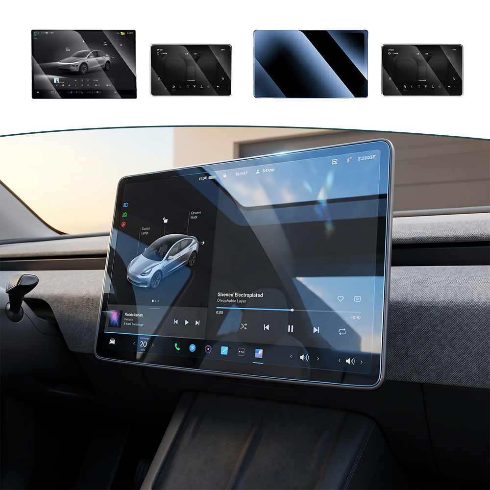 Tempered Glass Screen - Pour Tesla Model 3 Highland, Model