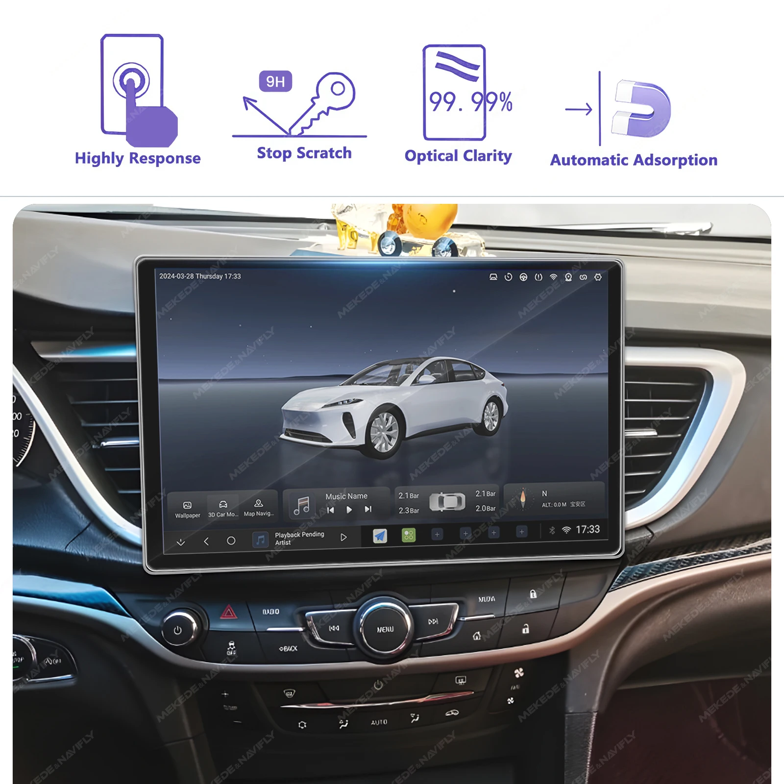 Tempered Glass Screen - Film de protection pour écran tactile