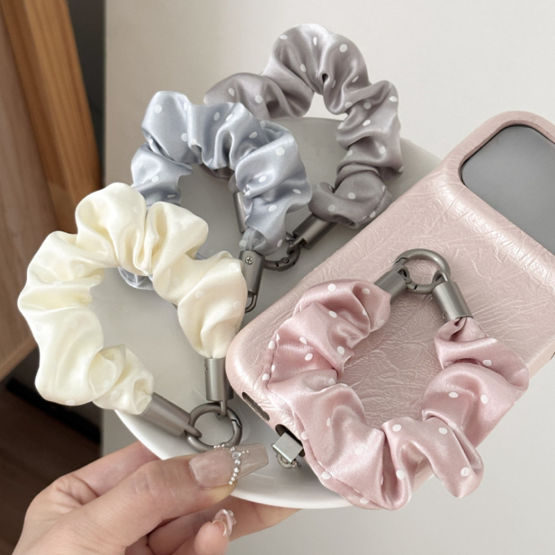 Phone Accessories Aesthetic - Dragonne de téléphone en soie à
