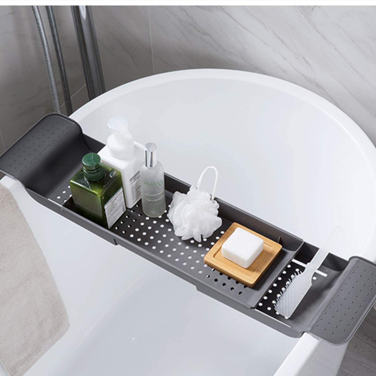 Phone Accessories Rack - Plateau de bain extensible en plastique