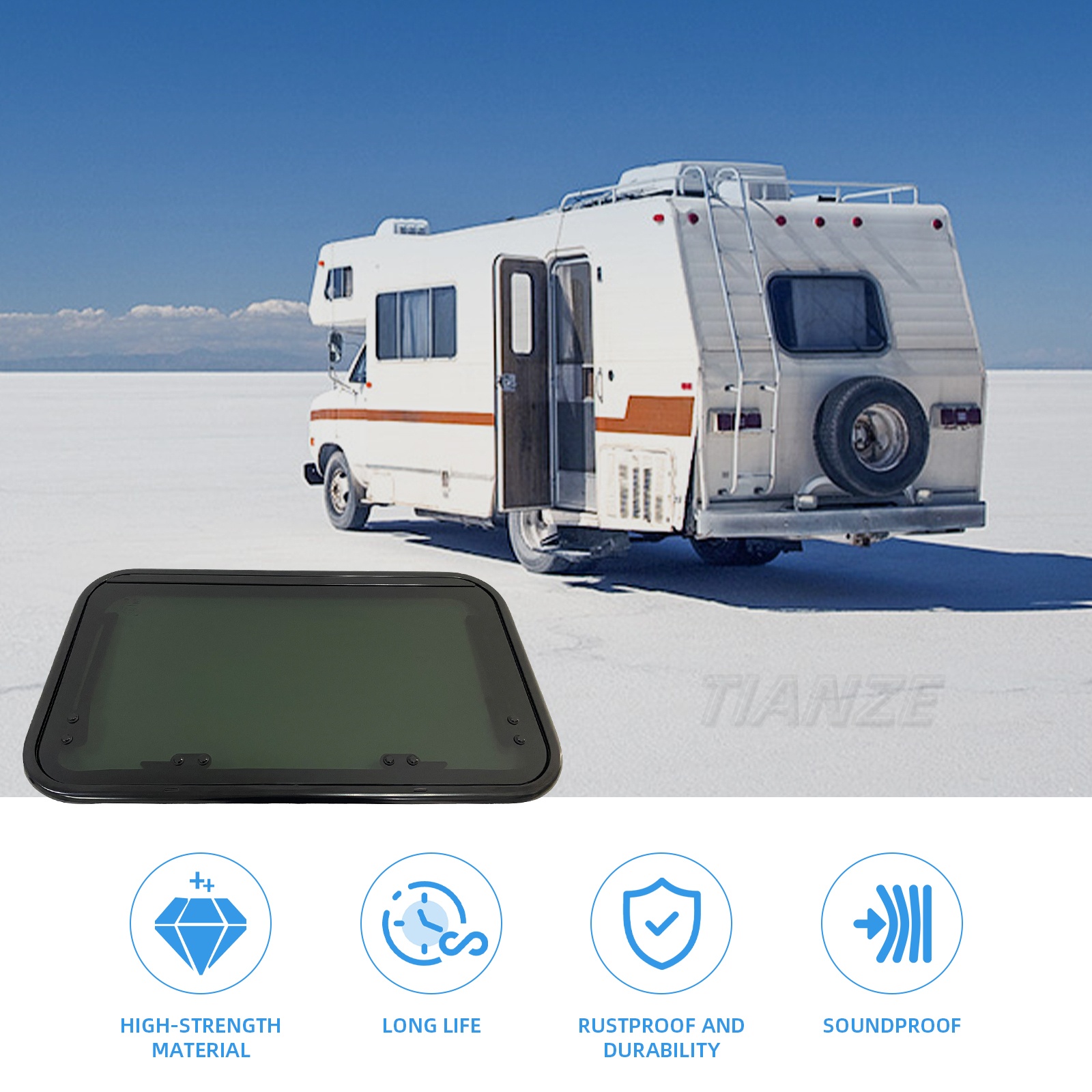 Accessoires pour camping-car F - Tempered Glass Screen avis et prix