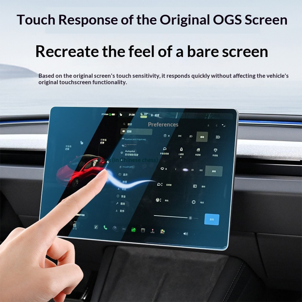 Pour Tesla Model 3 Highland, M - Tempered Glass Screen avis et prix