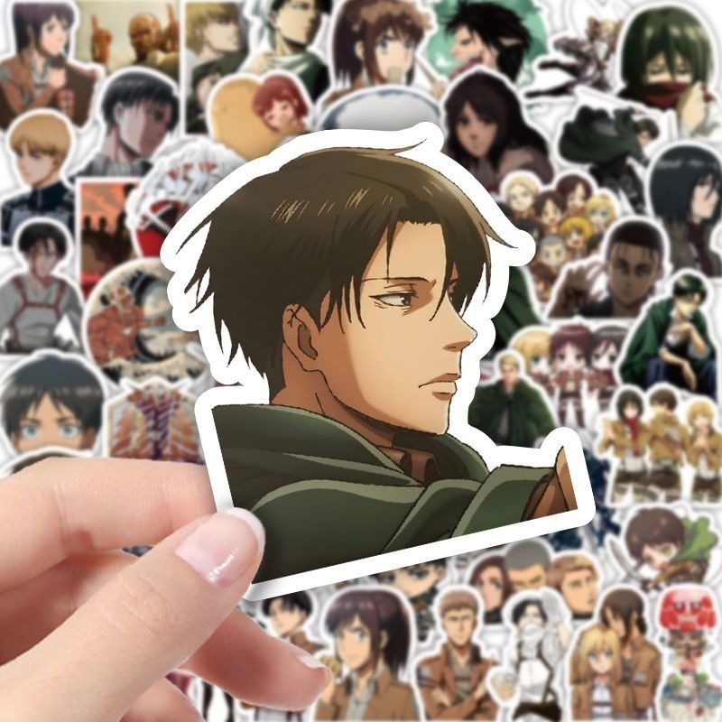60 autocollants anime Attack o - Phone Accessories Aesthetic avis et prix