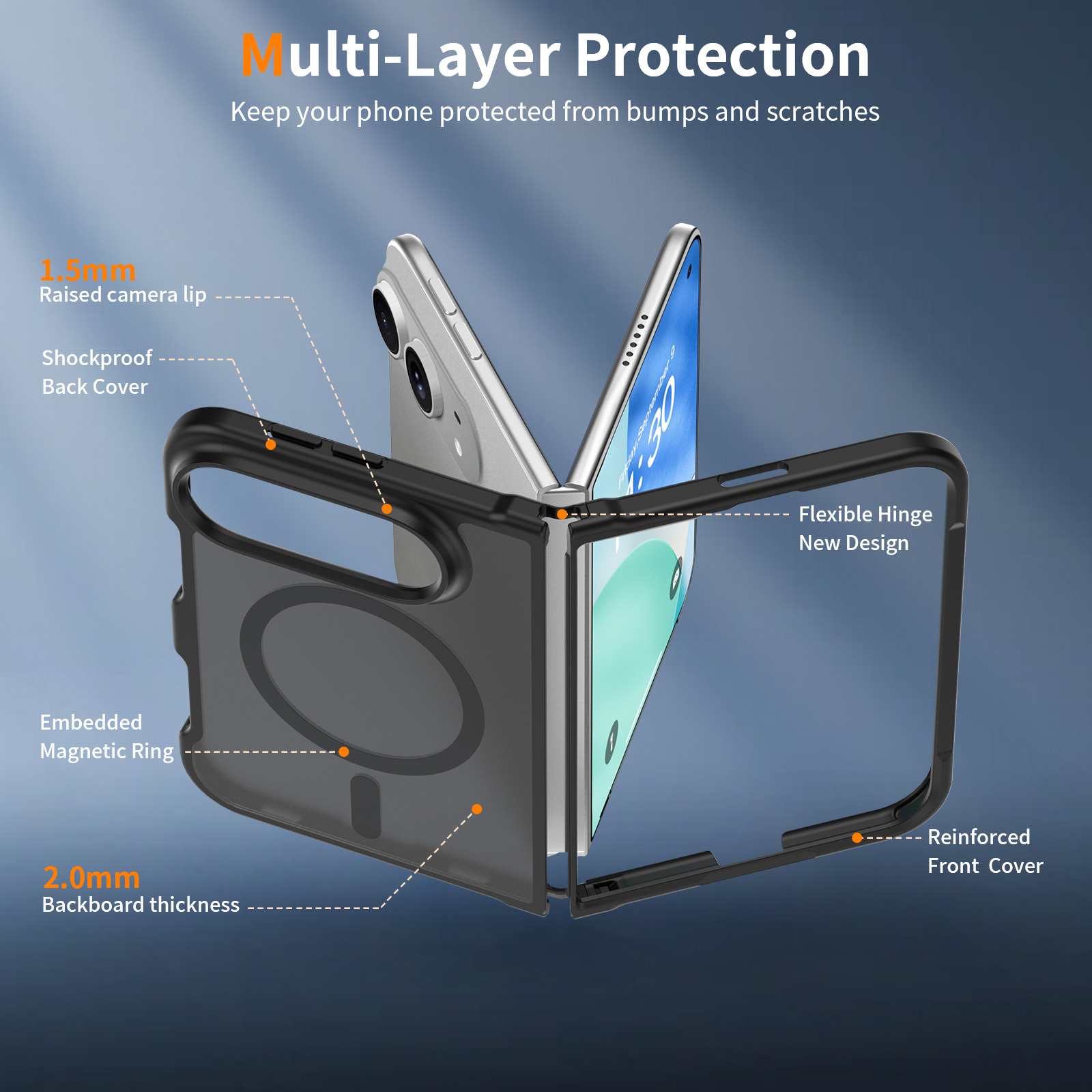 Étui de téléphone magnétique u - Phone Accessories Display avis et prix