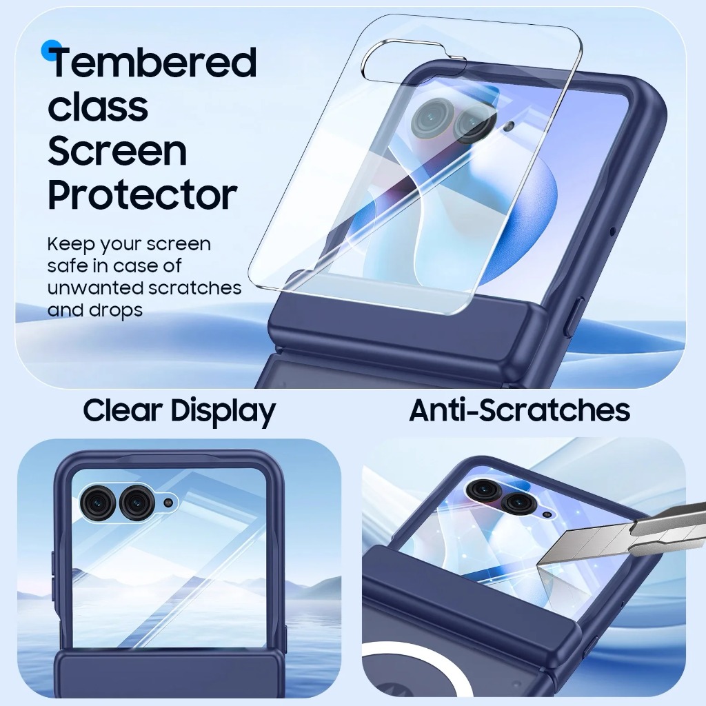 Coque de téléphone magnétique  - Tempered Glass Screen avis et prix