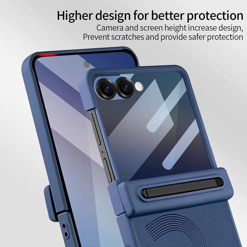 Étui en cuir de luxe pour Sams - Tempered Glass Screen avis et prix