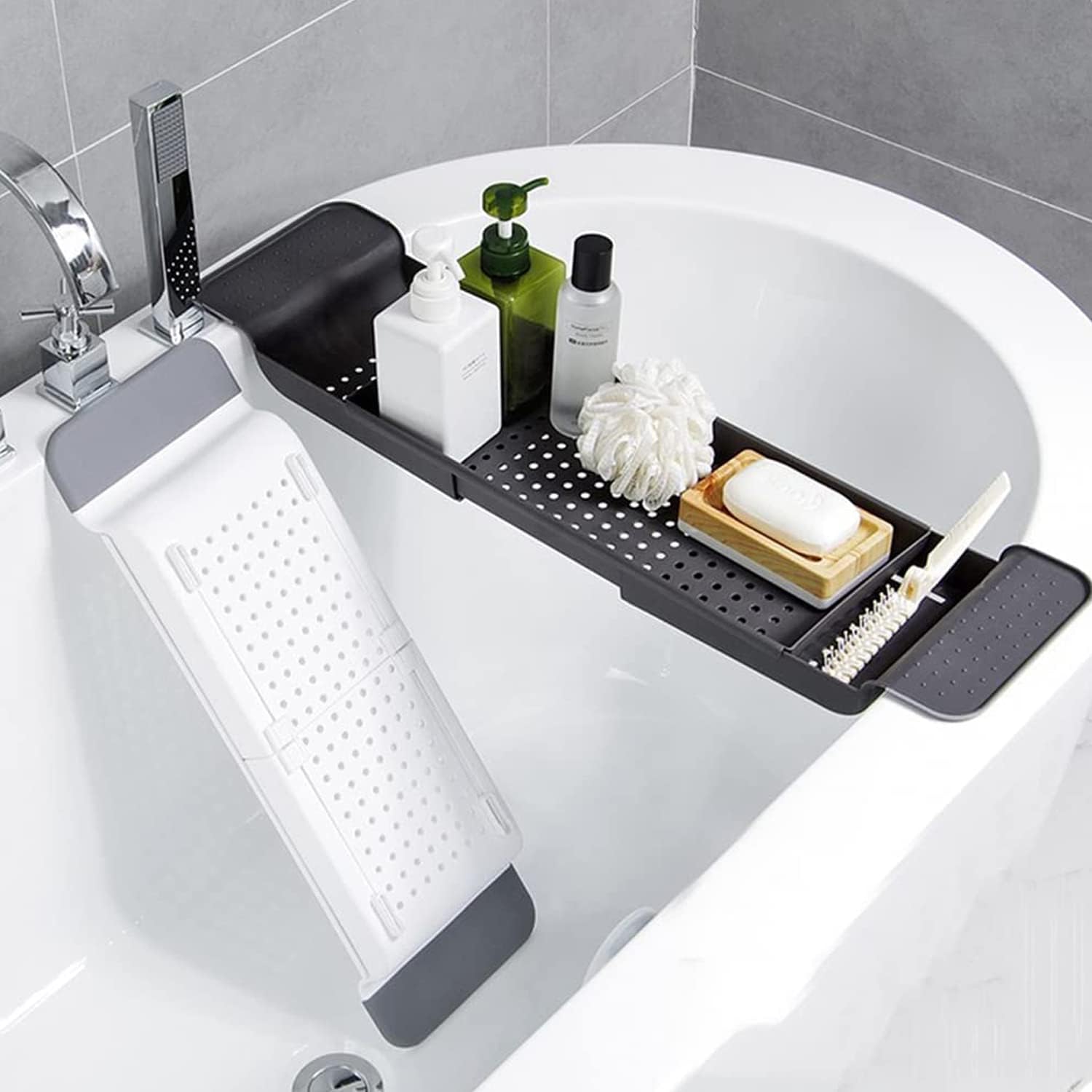 Plateau de bain extensible en  - Phone Accessories Rack avis et prix